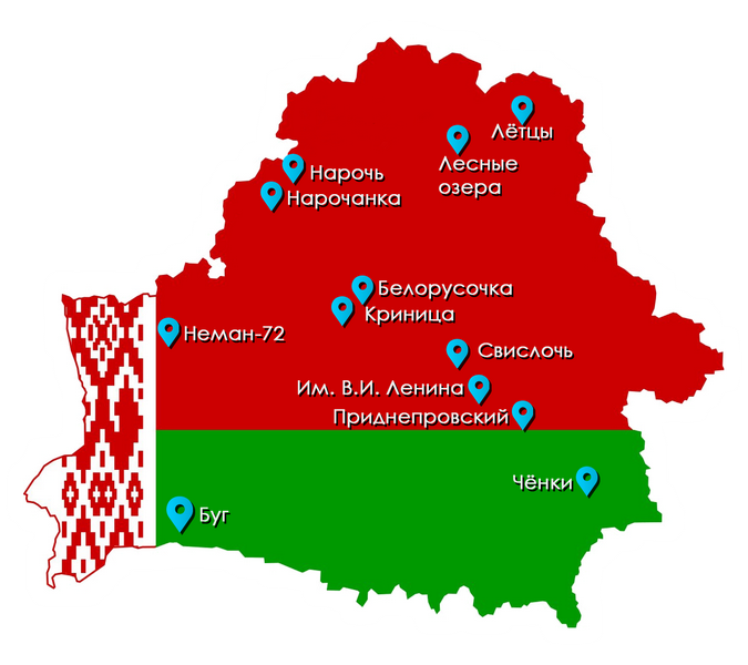 Карта-санаториев-беларуси-белпрофсоюзкурорт-2